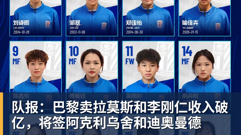 乐鱼体育队报：巴黎卖拉莫斯和李刚仁收入破亿，将签阿克利乌舍和迪奥曼德